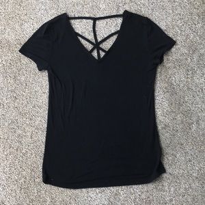 Comfy and casual black tee
